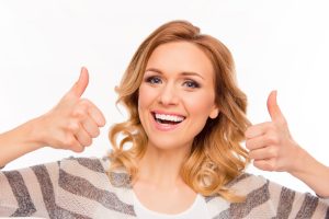 Happy woman