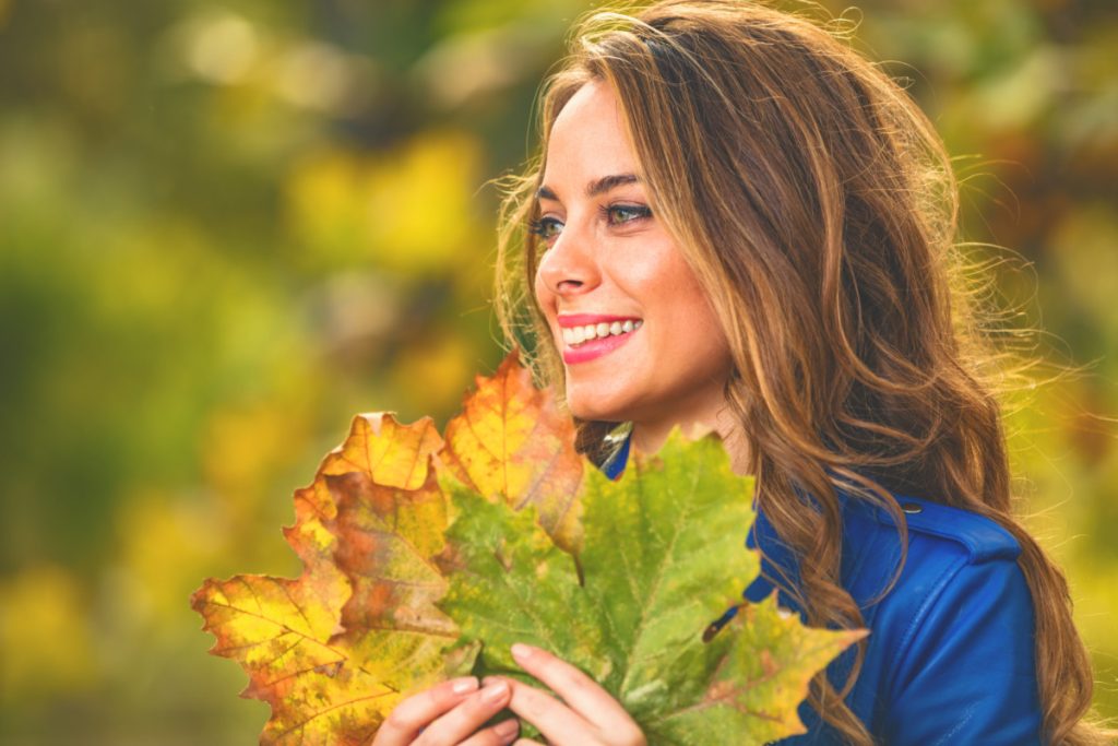 happy woman